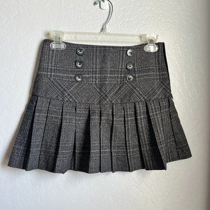 BCX Pleated Gray Skirt | Size 3 (Juniors)